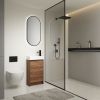 Bathroom Vanity With Single Sink; 18 Inch For Small Bathroom